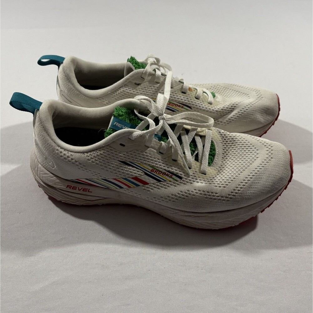 Brooks Men Limited Ed Revel 6 Energize Neutral Running Shoes Sneaker Gym Sz 9.5